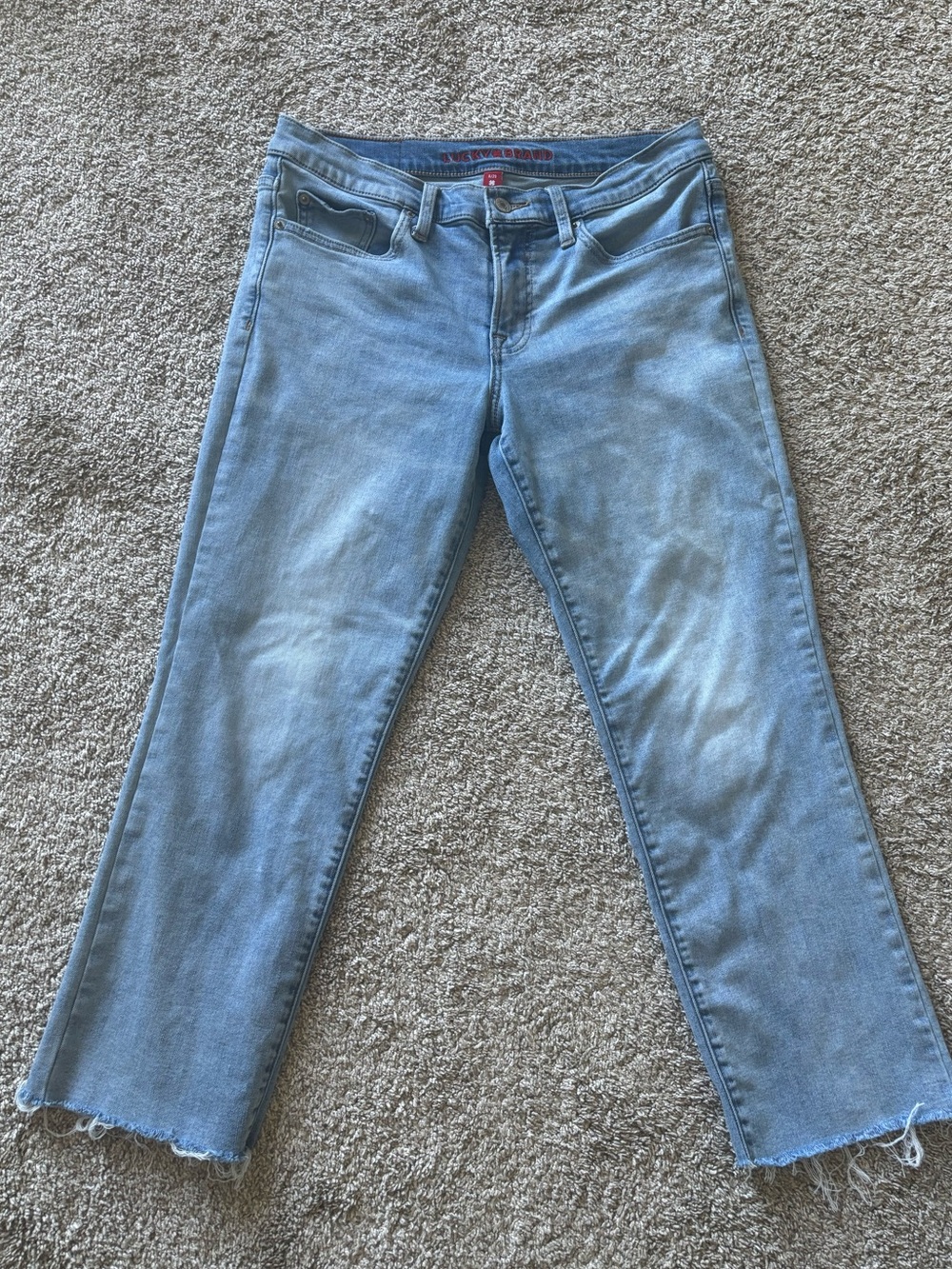 Lucky Brand Cropped Ankle Jeans